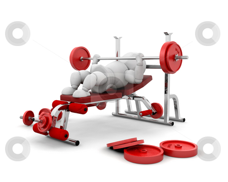 To use this stock image in your creative project, please select the size you need over to the right and click the "Add to Cart" button.
Your downloaded image will come with the Cutcaster watermark removed so don’t worry about the watermark you see on this page. Weight lifting stock photo, 3D render of someone weightlifting by Kirsty Pargeter