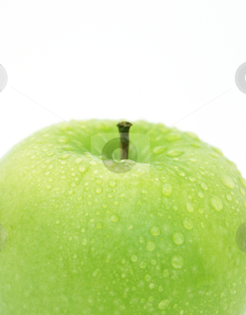 To use this stock image in your creative project, please select the size you need over to the right and click the "Add to Cart" button.
Your downloaded image will come with the Cutcaster watermark removed so don’t worry about the watermark you see on this page. Apple with water drops stock photo, Fresh green apple with water drops by Kirsty Pargeter