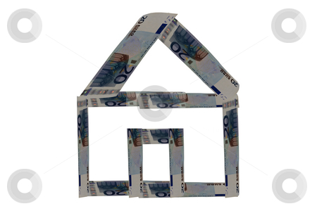 To use this stock image in your creative project, please select the size you need over to the right and click the "Add to Cart" button.
Your downloaded image will come with the Cutcaster watermark removed so don’t worry about the watermark you see on this page. House of money stock photo, A house build with banknotes by Fabio Alcini