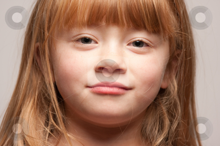 To use this stock image in your creative project, please select the size you need over to the right and click the "Add to Cart" button.
Your downloaded image will come with the Cutcaster watermark removed so don’t worry about the watermark you see on this page. Portrait of an Adorable Red Haired Girl stock photo, Portrait of an Adorable Red Haired Girl on a Grey Background. by Andy Dean