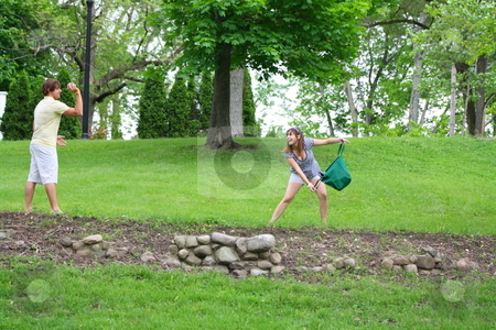 To use this stock image in your creative project, please select the size you need over to the right and click the "Add to Cart" button.
Your downloaded image will come with the Cutcaster watermark removed so don’t worry about the watermark you see on this page. Couple cleaning up the park stock photo, Couple showing how it can be fun to clean up a park together. by Chris Torres