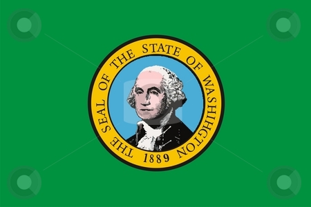 To use this stock image in your creative project, please select the size you need over to the right and click the "Add to Cart" button.
Your downloaded image will come with the Cutcaster watermark removed so don’t worry about the watermark you see on this page. Washington flag stock photo, Very large 2d illustration of Washington flag by Tudor Antonel adrian