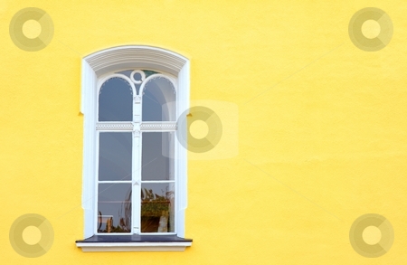 To use this stock image in your creative project, please select the size you need over to the right and click the "Add to Cart" button.
Your downloaded image will come with the Cutcaster watermark removed so don’t worry about the watermark you see on this page. Window with reflection stock photo, White window on yellow facade with reflection of buildings by Juraj Kovacik