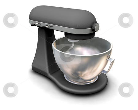 To use this stock image in your creative project, please select the size you need over to the right and click the "Add to Cart" button.
Your downloaded image will come with the Cutcaster watermark removed so don’t worry about the watermark you see on this page. Mixer stock photo, 3D render of a kitchen mixer by Kirsty Pargeter
