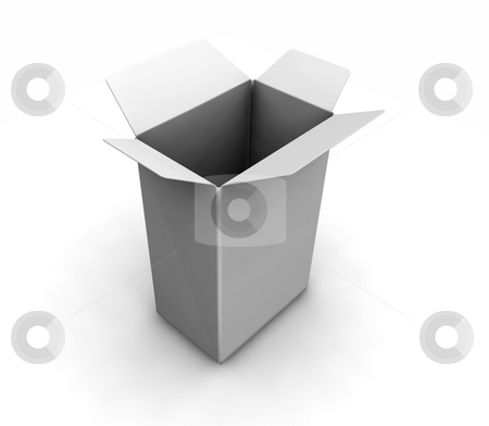 To use this stock image in your creative project, please select the size you need over to the right and click the "Add to Cart" button.
Your downloaded image will come with the Cutcaster watermark removed so don’t worry about the watermark you see on this page. Open white box stock photo, 3D render of an open white box by Kirsty Pargeter