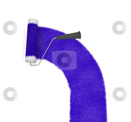 To use this stock image in your creative project, please select the size you need over to the right and click the "Add to Cart" button.
Your downloaded image will come with the Cutcaster watermark removed so don’t worry about the watermark you see on this page. Paint Roller stock photo, 3D render of a paint roller by Kirsty Pargeter