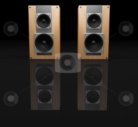To use this stock image in your creative project, please select the size you need over to the right and click the "Add to Cart" button.
Your downloaded image will come with the Cutcaster watermark removed so don’t worry about the watermark you see on this page. Speakers stock photo, 3D render of speakers by Kirsty Pargeter