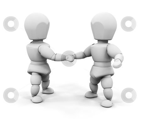 To use this stock image in your creative project, please select the size you need over to the right and click the "Add to Cart" button.
Your downloaded image will come with the Cutcaster watermark removed so don’t worry about the watermark you see on this page. Handshake stock photo, 3D render of two people shaking hands by Kirsty Pargeter