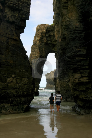 To use this stock image in your creative project, please select the size you need over to the right and click the "Add to Cart" button.
Your downloaded image will come with the Cutcaster watermark removed so don’t worry about the watermark you see on this page. Kids stock photo, Kids at the beach at the north of spain by Rui Vale de Sousa