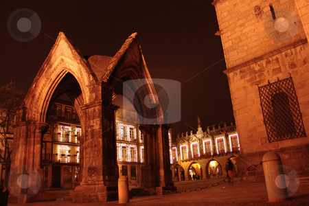 To use this stock image in your creative project, please select the size you need over to the right and click the "Add to Cart" button.
Your downloaded image will come with the Cutcaster watermark removed so don’t worry about the watermark you see on this page. Night stock photo, Old architecture at night by Rui Vale de Sousa