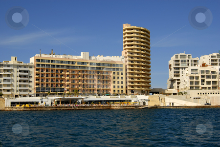 To use this stock image in your creative project, please select the size you need over to the right and click the "Add to Cart" button.
Your downloaded image will come with the Cutcaster watermark removed so don’t worry about the watermark you see on this page. Hotel stock photo, Big hotel in the coast at Malta island by Rui Vale de Sousa