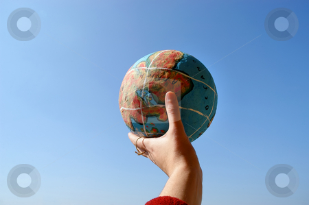 To use this stock image in your creative project, please select the size you need over to the right and click the "Add to Cart" button.
Your downloaded image will come with the Cutcaster watermark removed so don’t worry about the watermark you see on this page. Globe stock photo, Hand with a globe by Rui Vale de Sousa