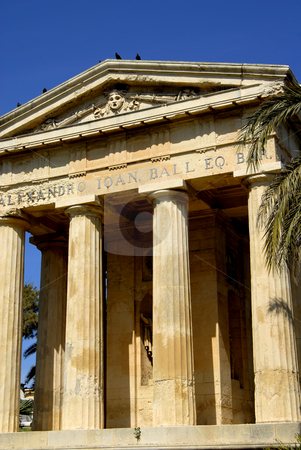 To use this stock image in your creative project, please select the size you need over to the right and click the "Add to Cart" button.
Your downloaded image will come with the Cutcaster watermark removed so don’t worry about the watermark you see on this page. Ancient stock photo, Ancient greek architecture in the island of malta by Rui Vale de Sousa