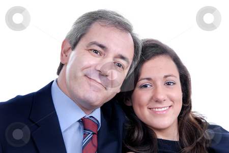 To use this stock image in your creative project, please select the size you need over to the right and click the "Add to Cart" button.
Your downloaded image will come with the Cutcaster watermark removed so don’t worry about the watermark you see on this page. Tenderness stock photo, Business man and woman together in a hug by Rui Vale de Sousa
