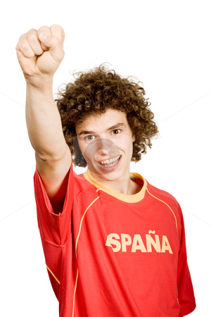 To use this stock image in your creative project, please select the size you need over to the right and click the "Add to Cart" button.
Your downloaded image will come with the Cutcaster watermark removed so don’t worry about the watermark you see on this page. Supporter stock photo, Spanish young boy supporter, isolated on white by Rui Vale de Sousa