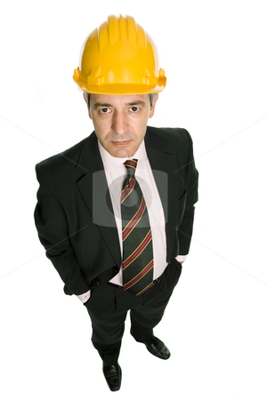 To use this stock image in your creative project, please select the size you need over to the right and click the "Add to Cart" button.
Your downloaded image will come with the Cutcaster watermark removed so don’t worry about the watermark you see on this page. Engineer stock photo, An engineer with yellow hat, isolated on white by Rui Vale de Sousa