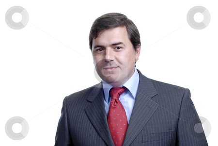To use this stock image in your creative project, please select the size you need over to the right and click the "Add to Cart" button.
Your downloaded image will come with the Cutcaster watermark removed so don’t worry about the watermark you see on this page. Smile stock photo, Young business men portrait isolated on white by Rui Vale de Sousa