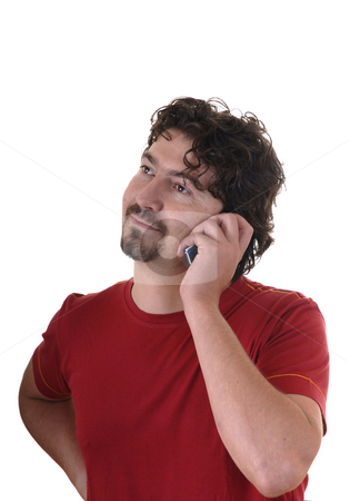 To use this stock image in your creative project, please select the size you need over to the right and click the "Add to Cart" button.
Your downloaded image will come with the Cutcaster watermark removed so don’t worry about the watermark you see on this page. Calling stock photo, Young man alone calling with a cell phone by Rui Vale de Sousa