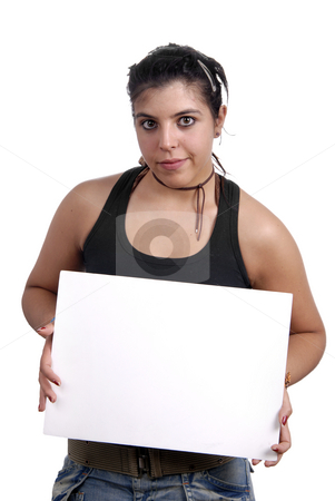 To use this stock image in your creative project, please select the size you need over to the right and click the "Add to Cart" button.
Your downloaded image will come with the Cutcaster watermark removed so don’t worry about the watermark you see on this page. Paper stock photo, Casual woman with an empty white card by Rui Vale de Sousa