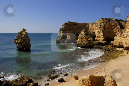 To use this stock image in your creative project, please select the size you need over to the right and click the "Add to Cart" button.
Your downloaded image will come with the Cutcaster watermark removed so don’t worry about the watermark you see on this page. Beach stock photo, Small beach in algarve, the south of portugal by Rui Vale de Sousa