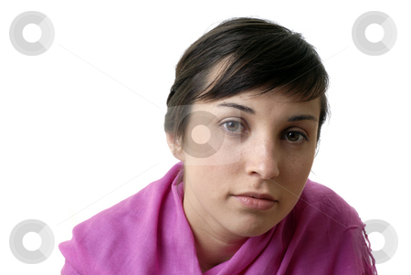To use this stock image in your creative project, please select the size you need over to the right and click the "Add to Cart" button.
Your downloaded image will come with the Cutcaster watermark removed so don’t worry about the watermark you see on this page. Girl stock photo, Close-up portrait of a beautiful young woman by Rui Vale de Sousa