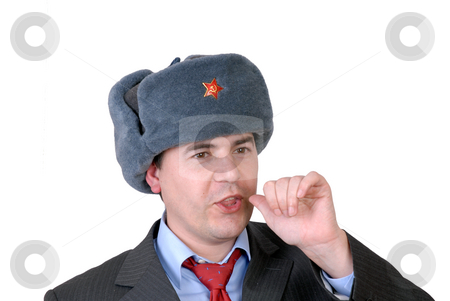 To use this stock image in your creative project, please select the size you need over to the right and click the "Add to Cart" button.
Your downloaded image will come with the Cutcaster watermark removed so don’t worry about the watermark you see on this page. Guy stock photo, Young business man portrait with a russian hat by Rui Vale de Sousa