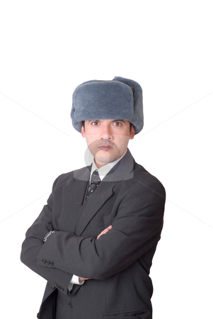 To use this stock image in your creative project, please select the size you need over to the right and click the "Add to Cart" button.
Your downloaded image will come with the Cutcaster watermark removed so don’t worry about the watermark you see on this page. Crazy stock photo, Young business man portrait in white background by Rui Vale de Sousa