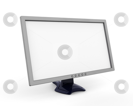 To use this stock image in your creative project, please select the size you need over to the right and click the "Add to Cart" button.
Your downloaded image will come with the Cutcaster watermark removed so don’t worry about the watermark you see on this page. LCD Monitor stock photo, 3D render of an LCD monitor by Kirsty Pargeter