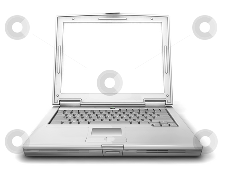 To use this stock image in your creative project, please select the size you need over to the right and click the "Add to Cart" button.
Your downloaded image will come with the Cutcaster watermark removed so don’t worry about the watermark you see on this page. Generic laptop stock photo, 3D render of a generic laptop by Kirsty Pargeter