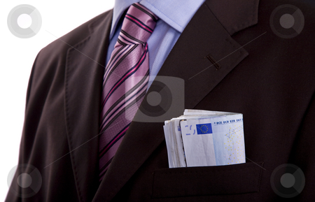 To use this stock image in your creative project, please select the size you need over to the right and click the "Add to Cart" button.
Your downloaded image will come with the Cutcaster watermark removed so don’t worry about the watermark you see on this page. Money stock photo, Some bank notes in business man pocket by Rui Vale de Sousa