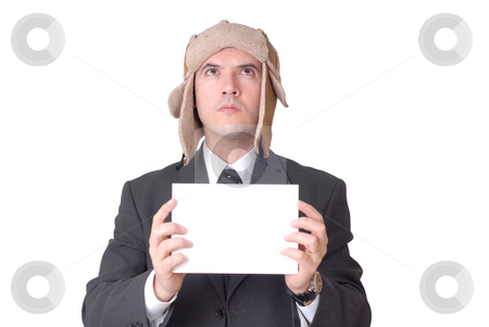 To use this stock image in your creative project, please select the size you need over to the right and click the "Add to Cart" button.
Your downloaded image will come with the Cutcaster watermark removed so don’t worry about the watermark you see on this page. Adds stock photo, Young business man with an empty card by Rui Vale de Sousa