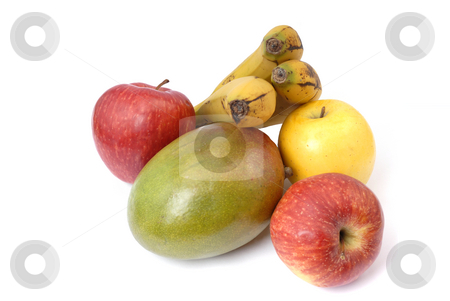To use this stock image in your creative project, please select the size you need over to the right and click the "Add to Cart" button.
Your downloaded image will come with the Cutcaster watermark removed so don’t worry about the watermark you see on this page. Fruits stock photo, Set of different fruits isolated on white by Rui Vale de Sousa
