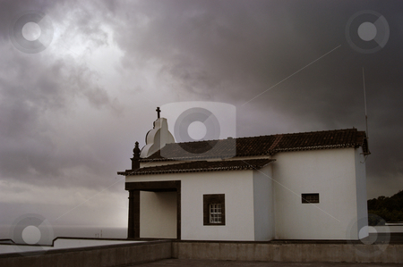 To use this stock image in your creative project, please select the size you need over to the right and click the "Add to Cart" button.
Your downloaded image will come with the Cutcaster watermark removed so don’t worry about the watermark you see on this page. Church stock photo, A church in the top of the mountain, in Azores by Rui Vale de Sousa