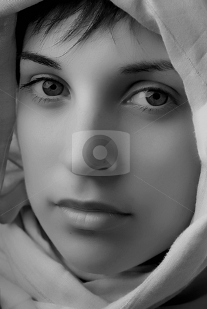 To use this stock image in your creative project, please select the size you need over to the right and click the "Add to Cart" button.
Your downloaded image will come with the Cutcaster watermark removed so don’t worry about the watermark you see on this page. Woman stock photo, Young woman close up portrait, studio picture by Rui Vale de Sousa