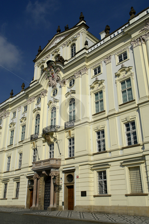 To use this stock image in your creative project, please select the size you need over to the right and click the "Add to Cart" button.
Your downloaded image will come with the Cutcaster watermark removed so don’t worry about the watermark you see on this page. Ancient stock photo, Ancient prague building by Rui Vale de Sousa