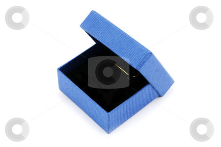 To use this stock image in your creative project, please select the size you need over to the right and click the "Add to Cart" button.
Your downloaded image will come with the Cutcaster watermark removed so don’t worry about the watermark you see on this page. Blue Jewellery Presentation Box stock photo, Small blue gift box for presenting jewellery items such as earrings or pendants by Helen Shorey