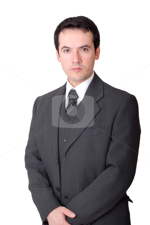 To use this stock image in your creative project, please select the size you need over to the right and click the "Add to Cart" button.
Your downloaded image will come with the Cutcaster watermark removed so don’t worry about the watermark you see on this page. Man stock photo, Young business man portrait isolated on white by Rui Vale de Sousa