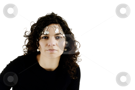 To use this stock image in your creative project, please select the size you need over to the right and click the "Add to Cart" button.
Your downloaded image will come with the Cutcaster watermark removed so don’t worry about the watermark you see on this page. Woman stock photo, Young beautiful woman close up portrait on white by Rui Vale de Sousa