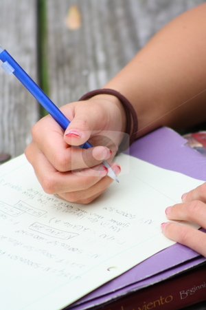 To use this stock image in your creative project, please select the size you need over to the right and click the "Add to Cart" button.
Your downloaded image will come with the Cutcaster watermark removed so don’t worry about the watermark you see on this page. College student studying outdoors stock photo, Girl studying outside at a park. by Chris Torres