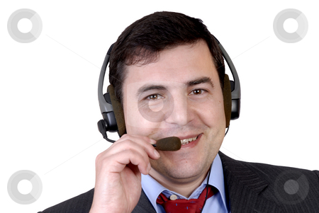 To use this stock image in your creative project, please select the size you need over to the right and click the "Add to Cart" button.
Your downloaded image will come with the Cutcaster watermark removed so don’t worry about the watermark you see on this page. Call stock photo, Young call center man talkind by the phone by Rui Vale de Sousa