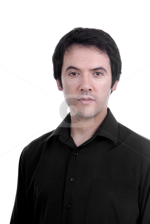 To use this stock image in your creative project, please select the size you need over to the right and click the "Add to Cart" button.
Your downloaded image will come with the Cutcaster watermark removed so don’t worry about the watermark you see on this page. Casual stock photo, Young casual male portrait isolated on white by Rui Vale de Sousa