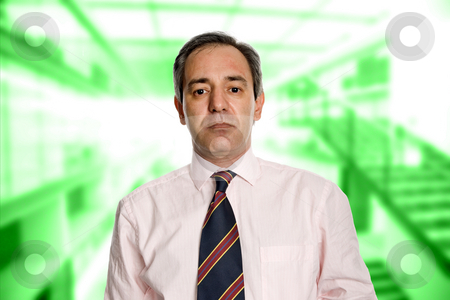 To use this stock image in your creative project, please select the size you need over to the right and click the "Add to Cart" button.
Your downloaded image will come with the Cutcaster watermark removed so don’t worry about the watermark you see on this page. Business man stock photo, Mature business man portrait in a office building by Rui Vale de Sousa
