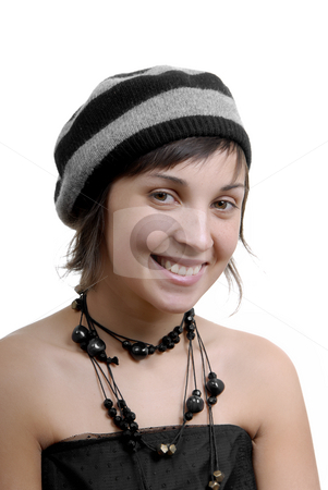 To use this stock image in your creative project, please select the size you need over to the right and click the "Add to Cart" button.
Your downloaded image will come with the Cutcaster watermark removed so don’t worry about the watermark you see on this page. Woman stock photo, Pretty woman with big smile, with copy space by Rui Vale de Sousa