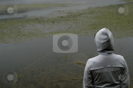 To use this stock image in your creative project, please select the size you need over to the right and click the "Add to Cart" button.
Your downloaded image will come with the Cutcaster watermark removed so don’t worry about the watermark you see on this page. Back stock photo, Woman back in the lake by Rui Vale de Sousa