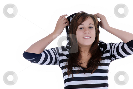 To use this stock image in your creative project, please select the size you need over to the right and click the "Add to Cart" button.
Your downloaded image will come with the Cutcaster watermark removed so don’t worry about the watermark you see on this page. Girl stock photo, Happy young casul woman in a white background by Rui Vale de Sousa