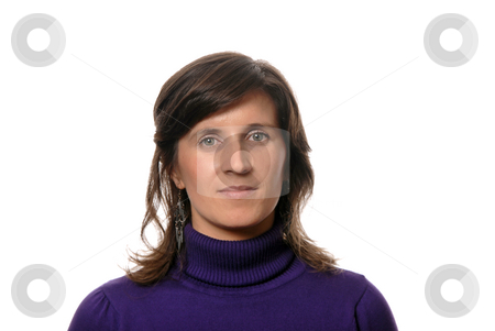 To use this stock image in your creative project, please select the size you need over to the right and click the "Add to Cart" button.
Your downloaded image will come with the Cutcaster watermark removed so don’t worry about the watermark you see on this page. Girl stock photo, Young woman portrait isolated on white background by Rui Vale de Sousa