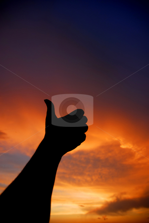To use this stock image in your creative project, please select the size you need over to the right and click the "Add to Cart" button.
Your downloaded image will come with the Cutcaster watermark removed so don’t worry about the watermark you see on this page. Thumb up stock photo, Human hand going thumbs up at sunset by Rui Vale de Sousa