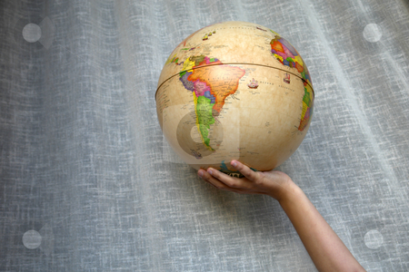 To use this stock image in your creative project, please select the size you need over to the right and click the "Add to Cart" button.
Your downloaded image will come with the Cutcaster watermark removed so don’t worry about the watermark you see on this page. Globe stock photo, World globe detail in a woman hand by Rui Vale de Sousa