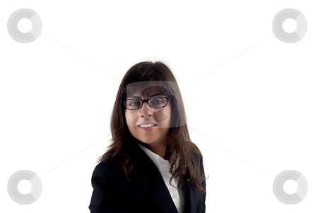 To use this stock image in your creative project, please select the size you need over to the right and click the "Add to Cart" button.
Your downloaded image will come with the Cutcaster watermark removed so don’t worry about the watermark you see on this page. Woman stock photo, Young business woman isolated on white background by Rui Vale de Sousa
