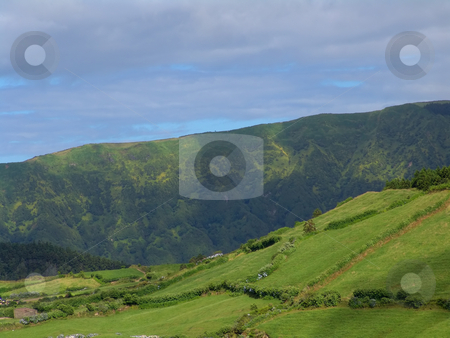 To use this stock image in your creative project, please select the size you need over to the right and click the "Add to Cart" button.
Your downloaded image will come with the Cutcaster watermark removed so don’t worry about the watermark you see on this page. Green stock photo, Green azores mountains by Rui Vale de Sousa